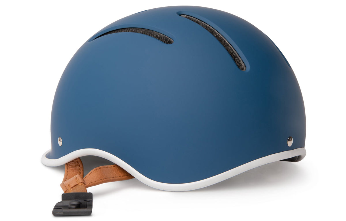Thousand Jr. Kids Helmet, navy, close-up side view