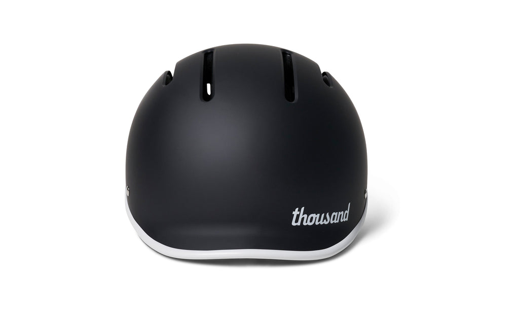 Thousand Jr. Kids Helmet, black, rear angle