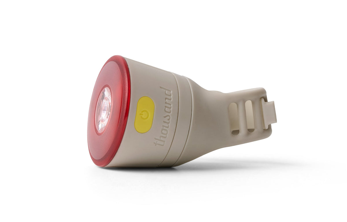 Traveler 2.0 Magnetic Bike Lights, Dayglow Grey