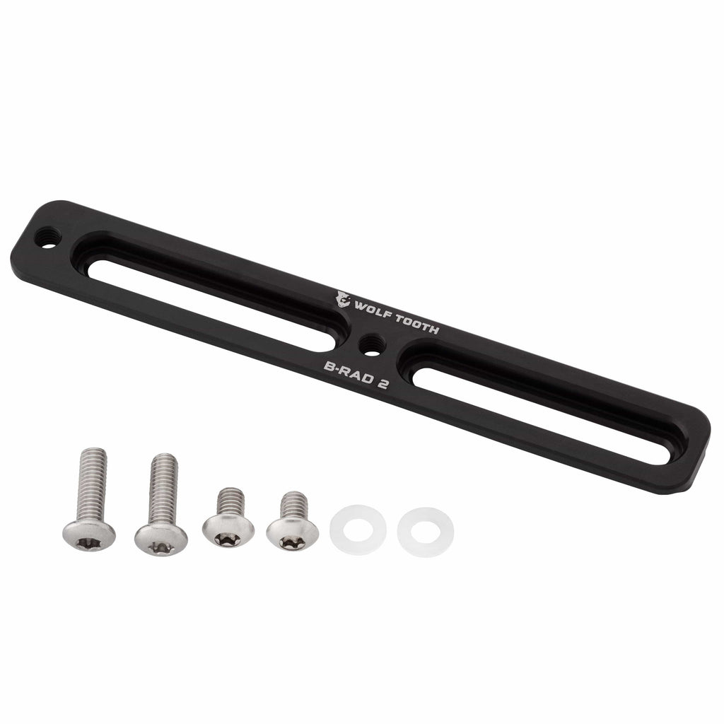 Wolf Tooth B-RAD Mounting Base, 2-slot base with hardware
