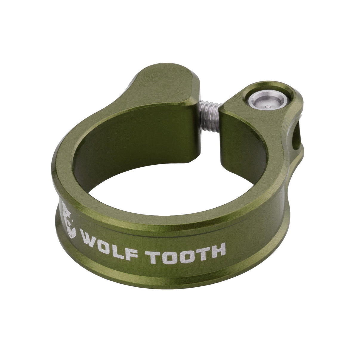 Wolf Tooth Seatpost Clamp, Olive