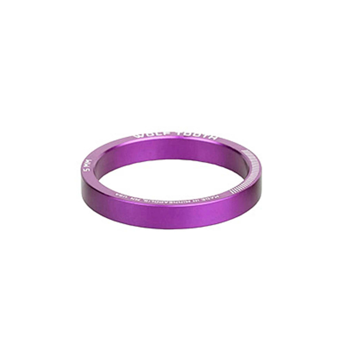 Wolf Tooth Precision Headset Spacers, Ultraviolet Purple