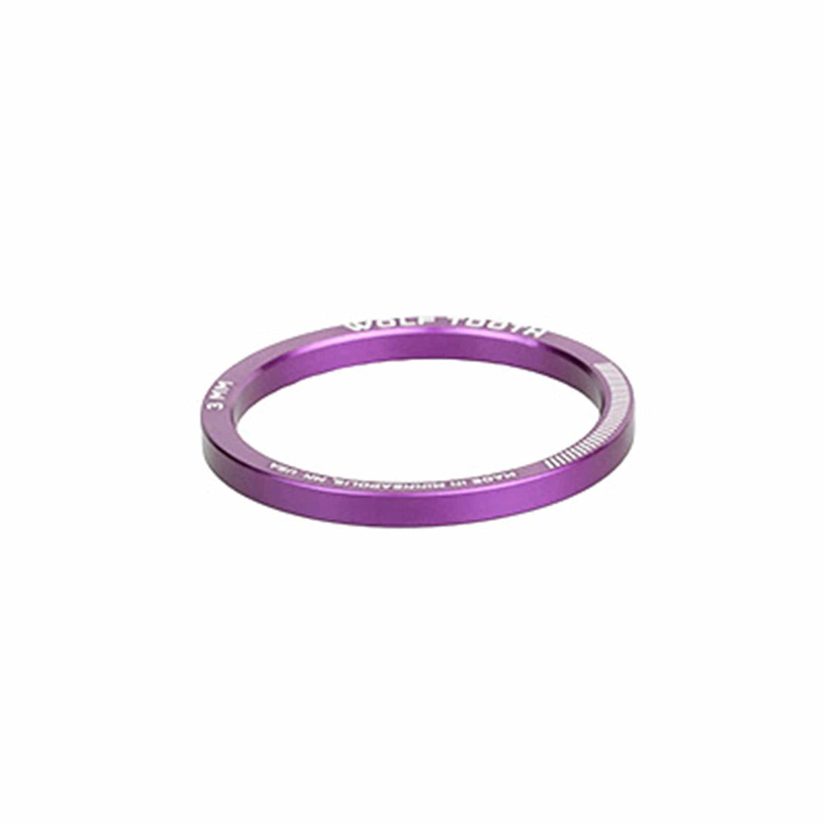 Wolf Tooth Precision Headset Spacers, Ultraviolet Purple