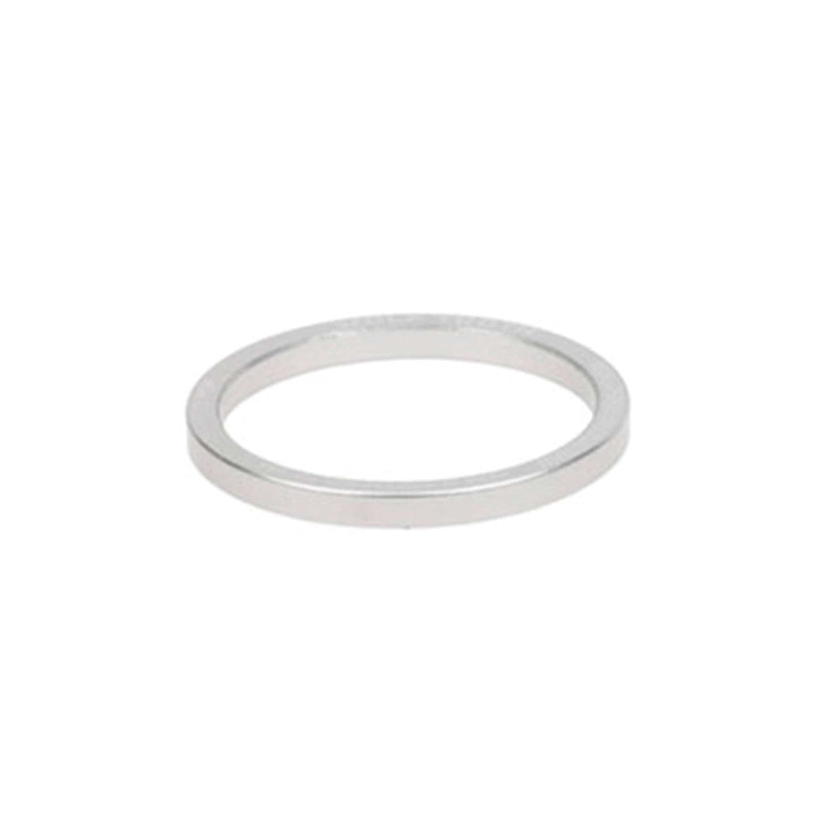 Wolf Tooth Precision Headset Spacers, Raw Silver
