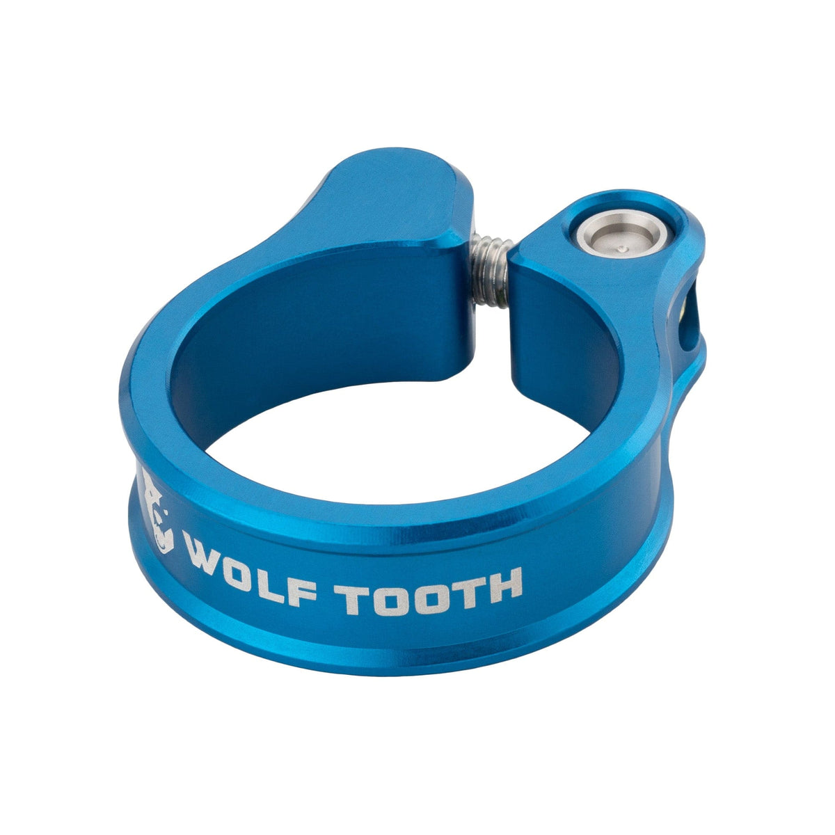 Wolf Tooth Seatpost Clamp, Blue