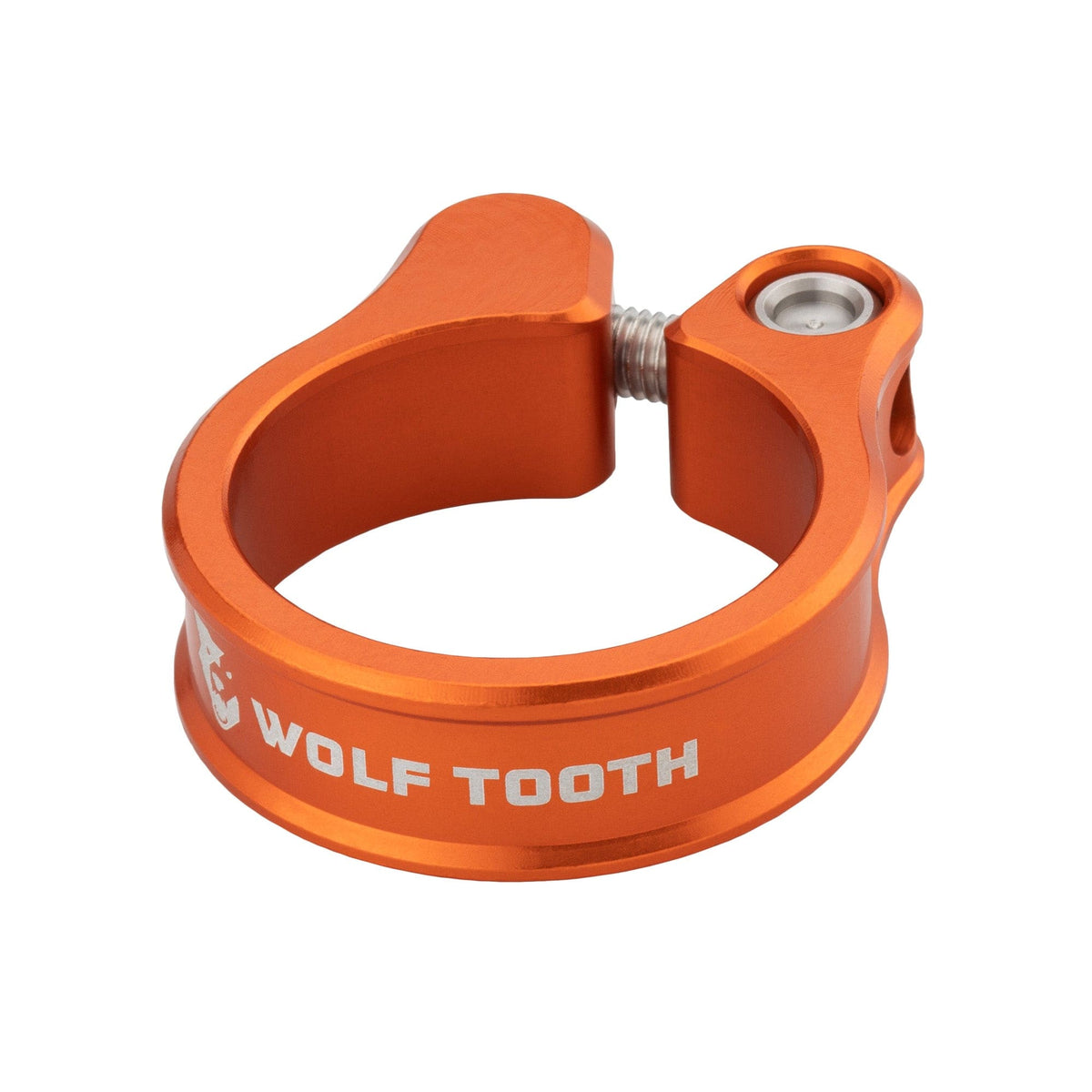 Wolf Tooth Seatpost Clamp, Orange