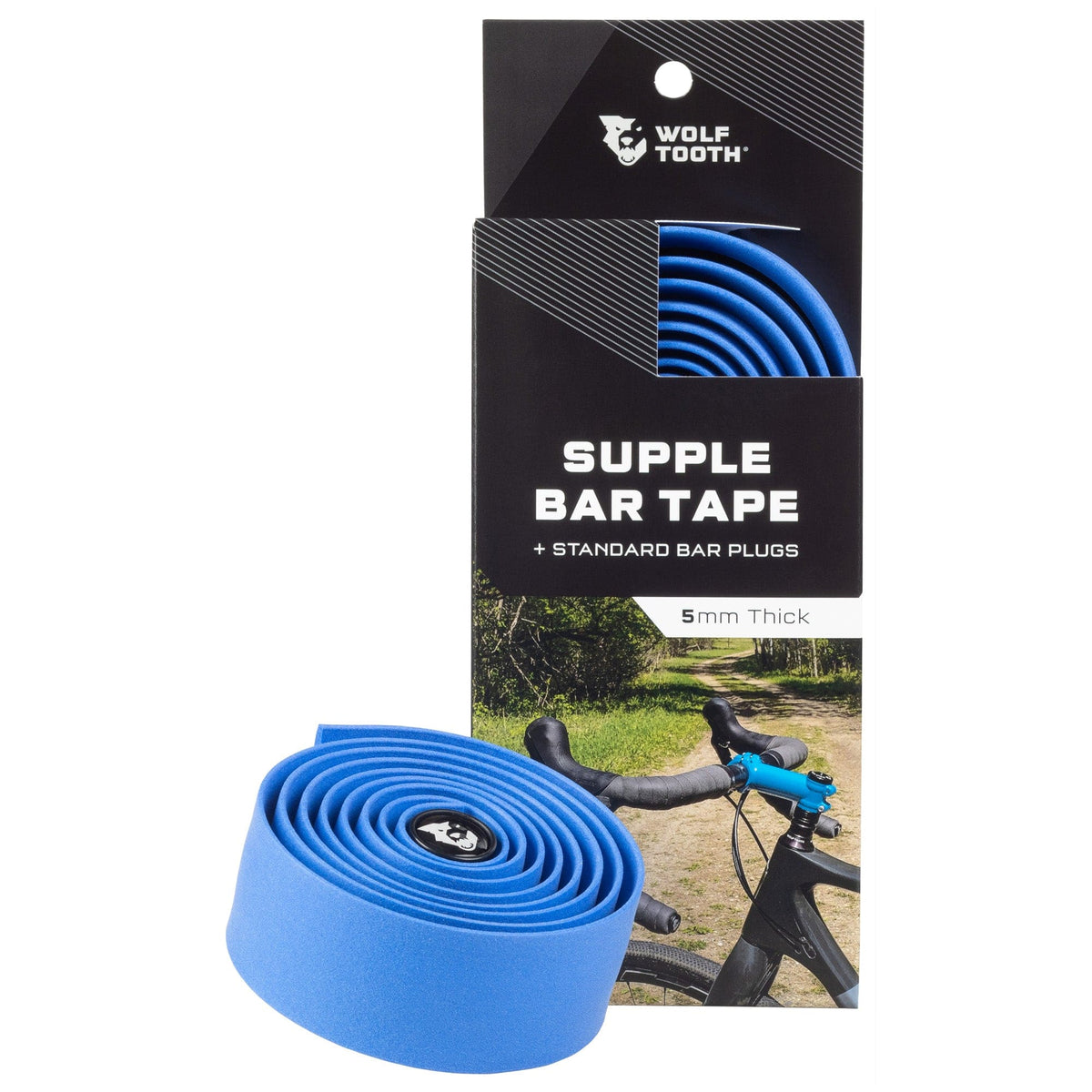 Wolf Tooth Supple Bar Tape, Blue