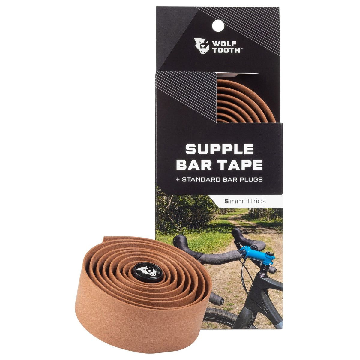 Wolf Tooth Supple Bar Tape, Brown