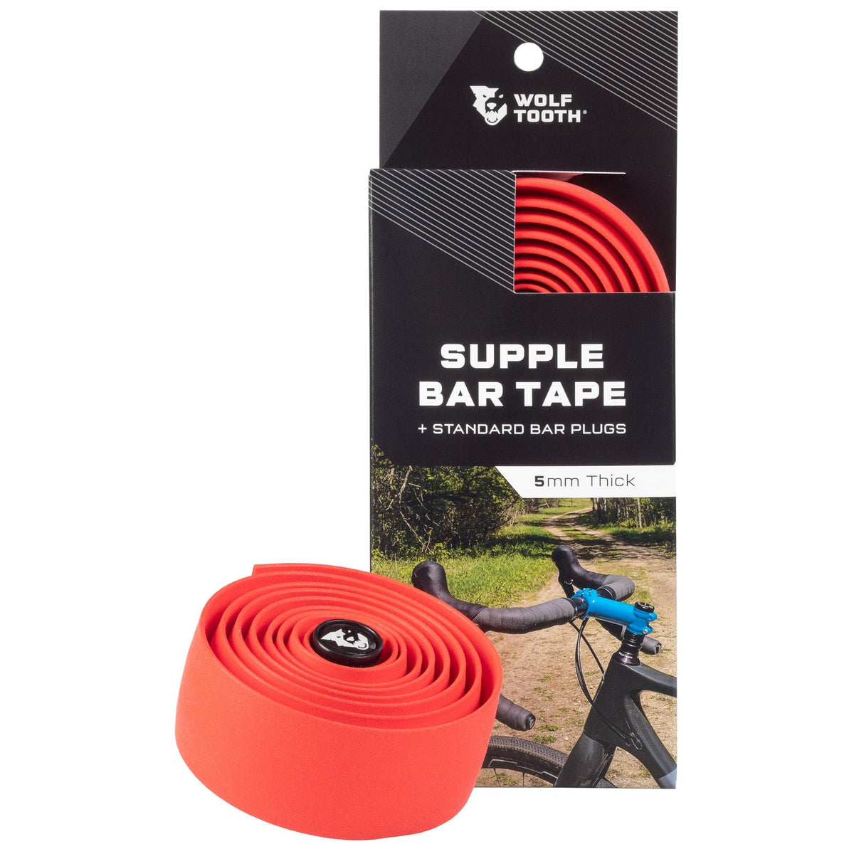 Wolf Tooth Supple Bar Tape, Red