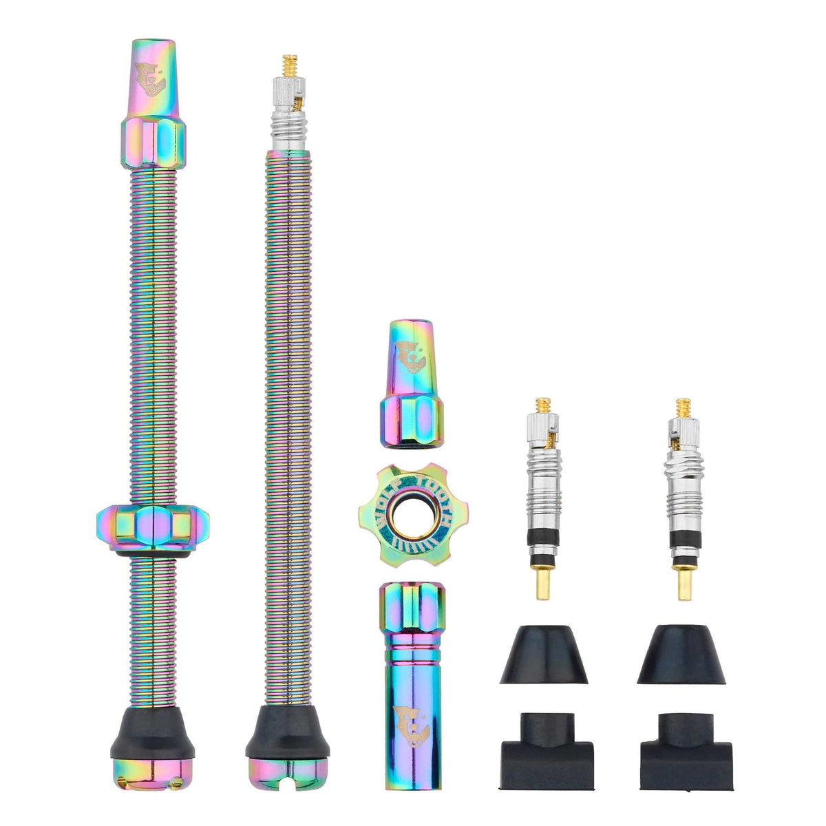 Wolf Tooth Tubeless Presta Valve Stem Kit, Oil Slick