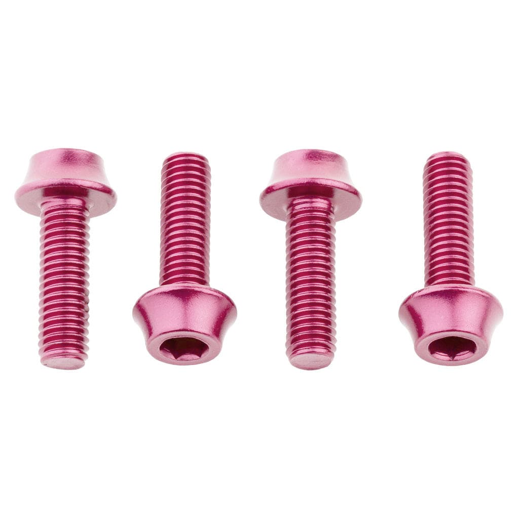 Wolf Tooth Water Bottle Cage Bolts, Pink