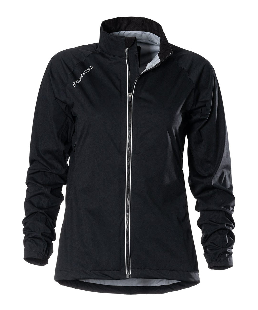 Women's Cloudburst Jacket, black, front view