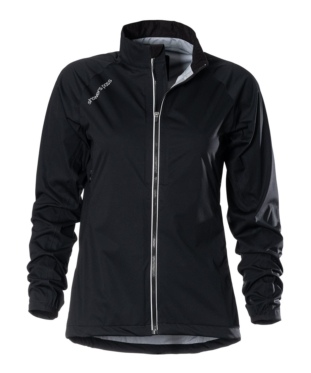Women's Cloudburst Jacket, black, front view