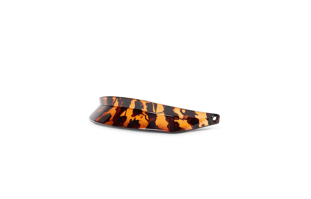 Thousand Chapter helmet visor in Tortoise Shell