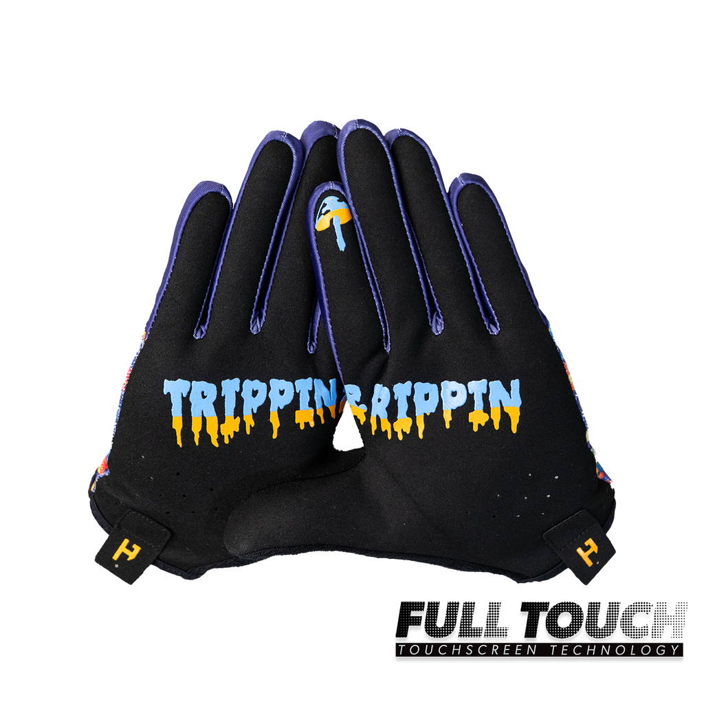 Handup Gloves, Dead Trippin', pair shown together, palm side