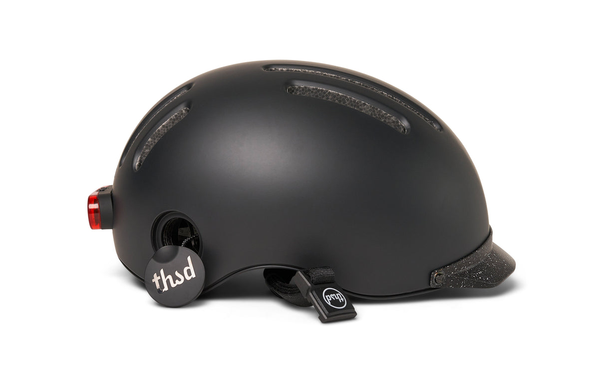 Chapter MIPS Helmet, black, side profile with lock port open