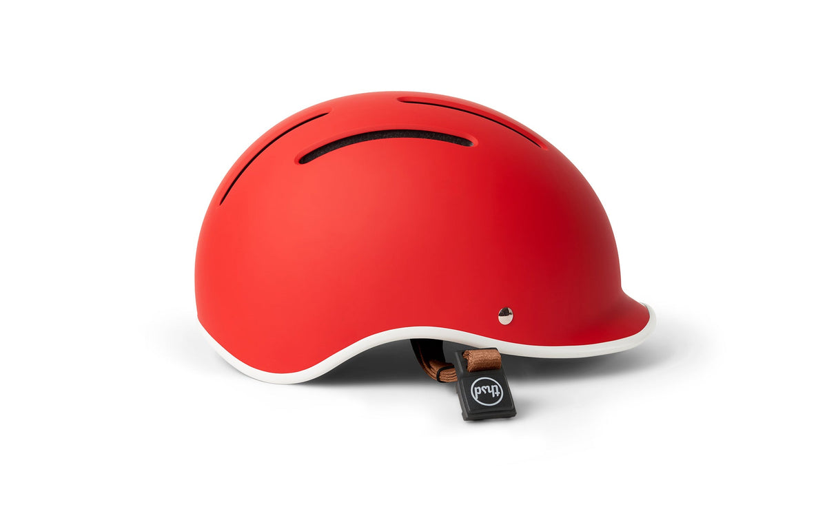 Thousand Jr. Kids Helmet, red, side profile