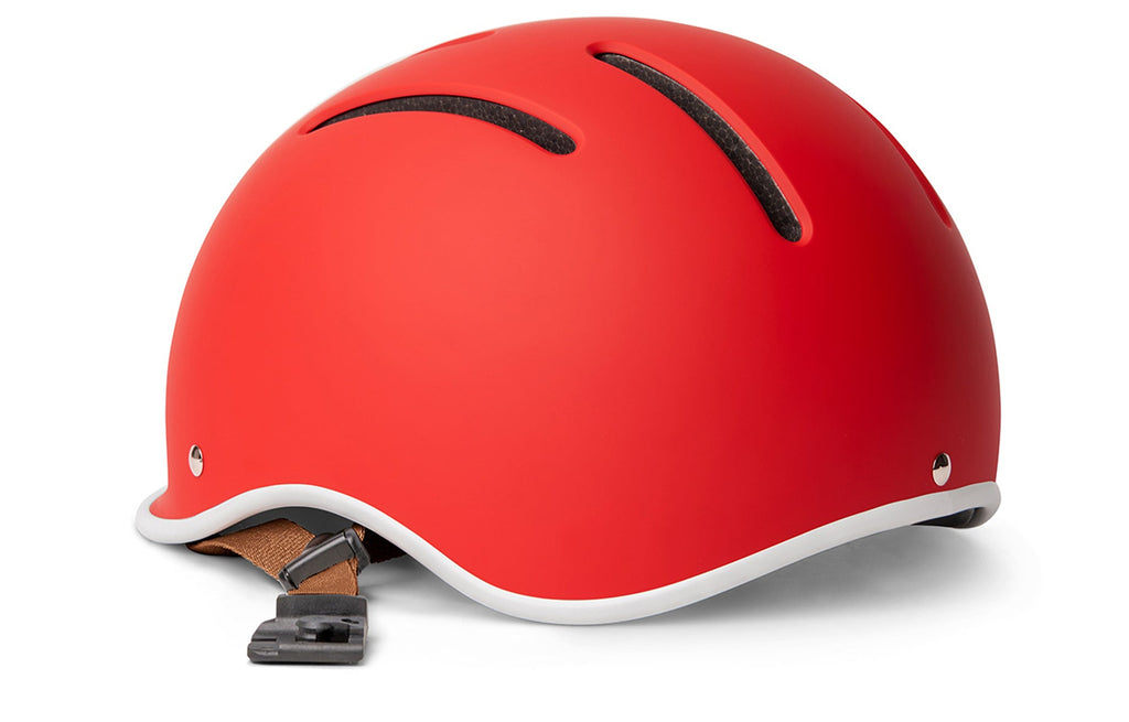 Thousand Jr. Kids Helmet, red, close-up side view