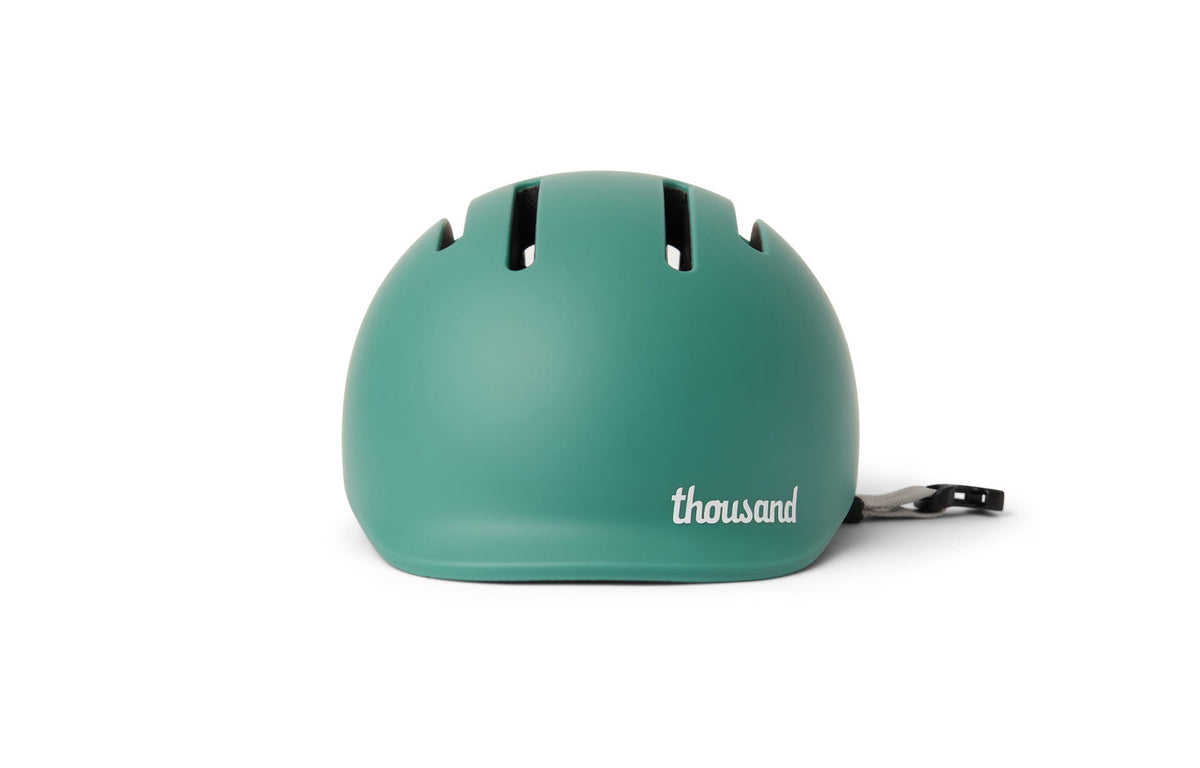 Thousand Jr. Toddler Helmet, green, rear angle
