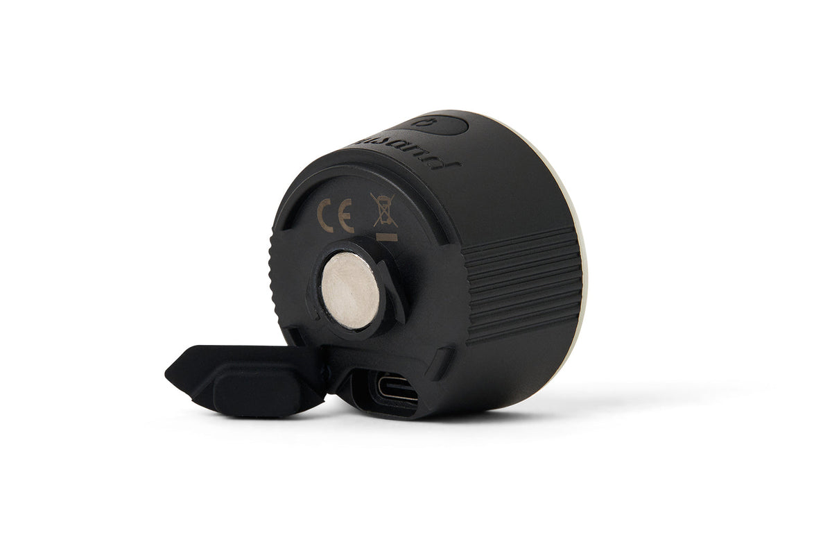 Traveler 2.0 Magnetic Bike Lights, black, magnetic base and charging port